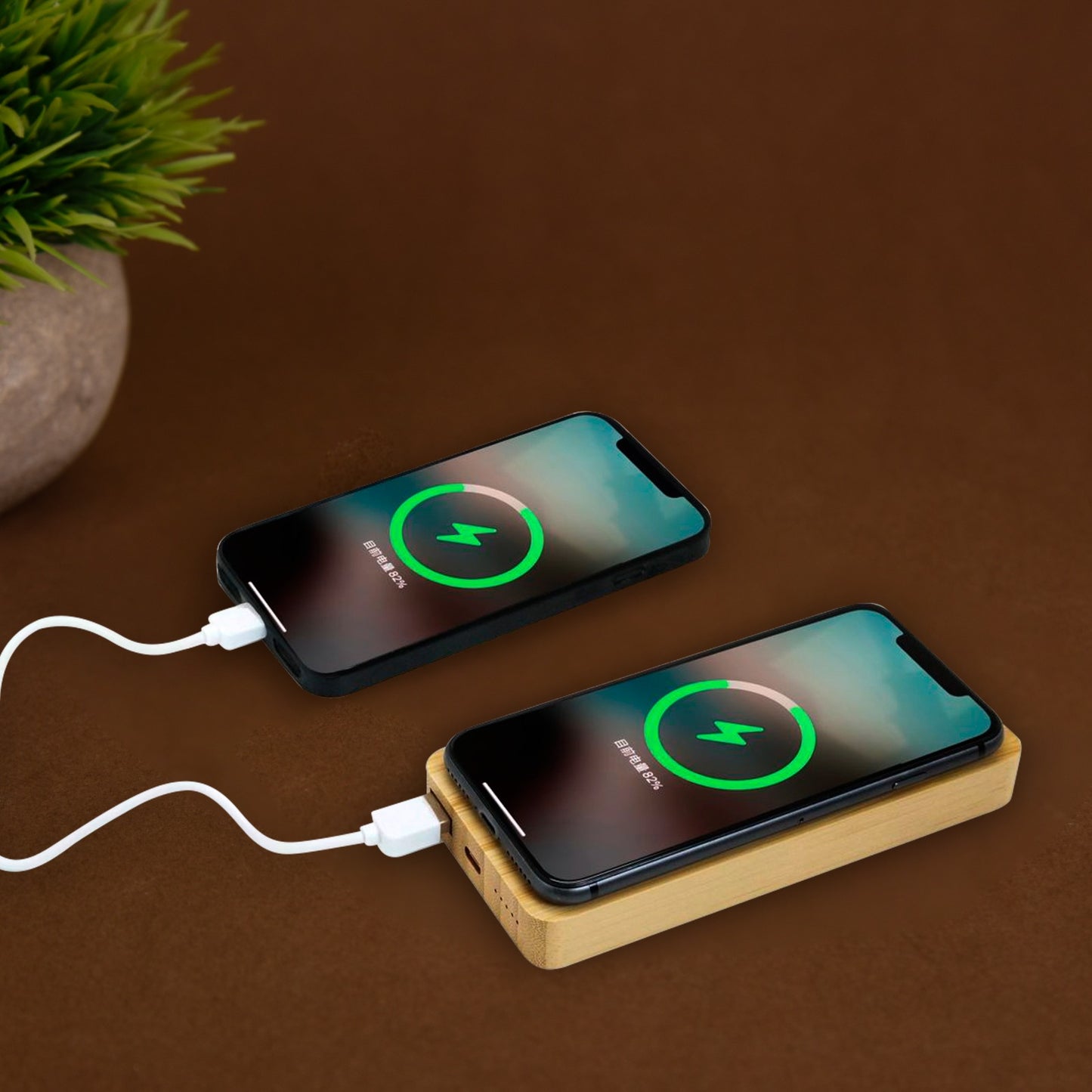 Aspen QI 10000mAh power bank with 15W Wireless Charger